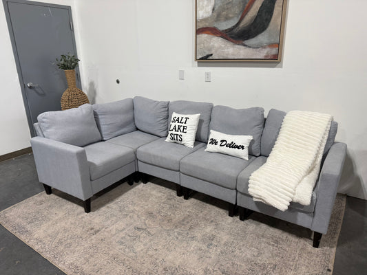 Gray Modular Sectional