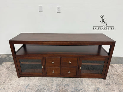 Solid Wood Media Console