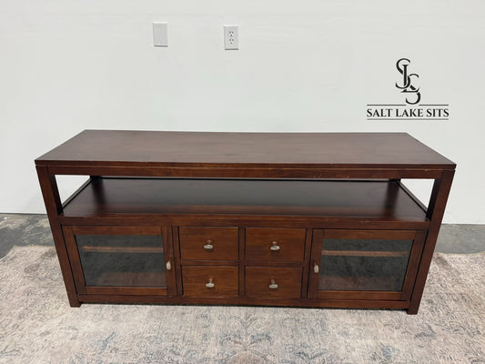 Solid Wood Media Console