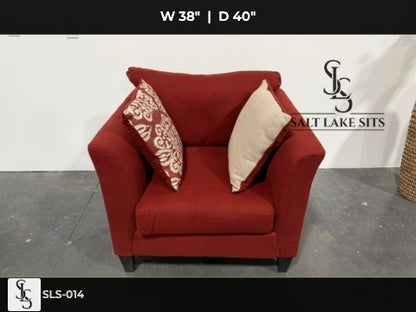 Red Accent Chair