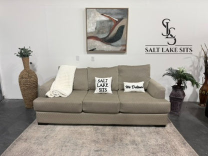 Taupe 3-Seat Sofa
