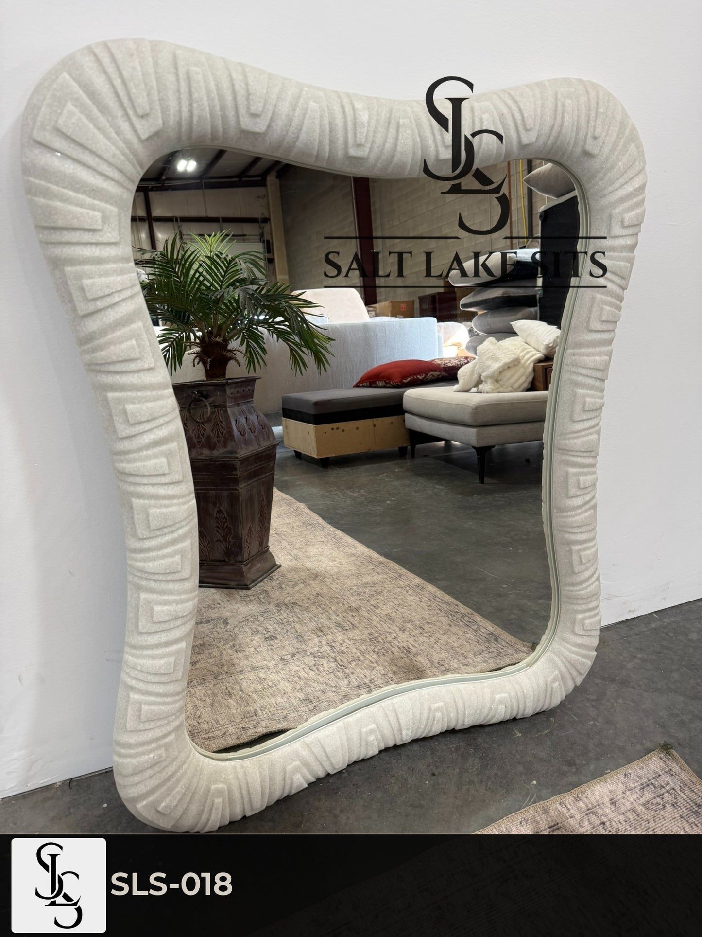 Arteriors Fuller Mirror — Ivory