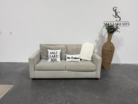 Gray Velvet Sofa