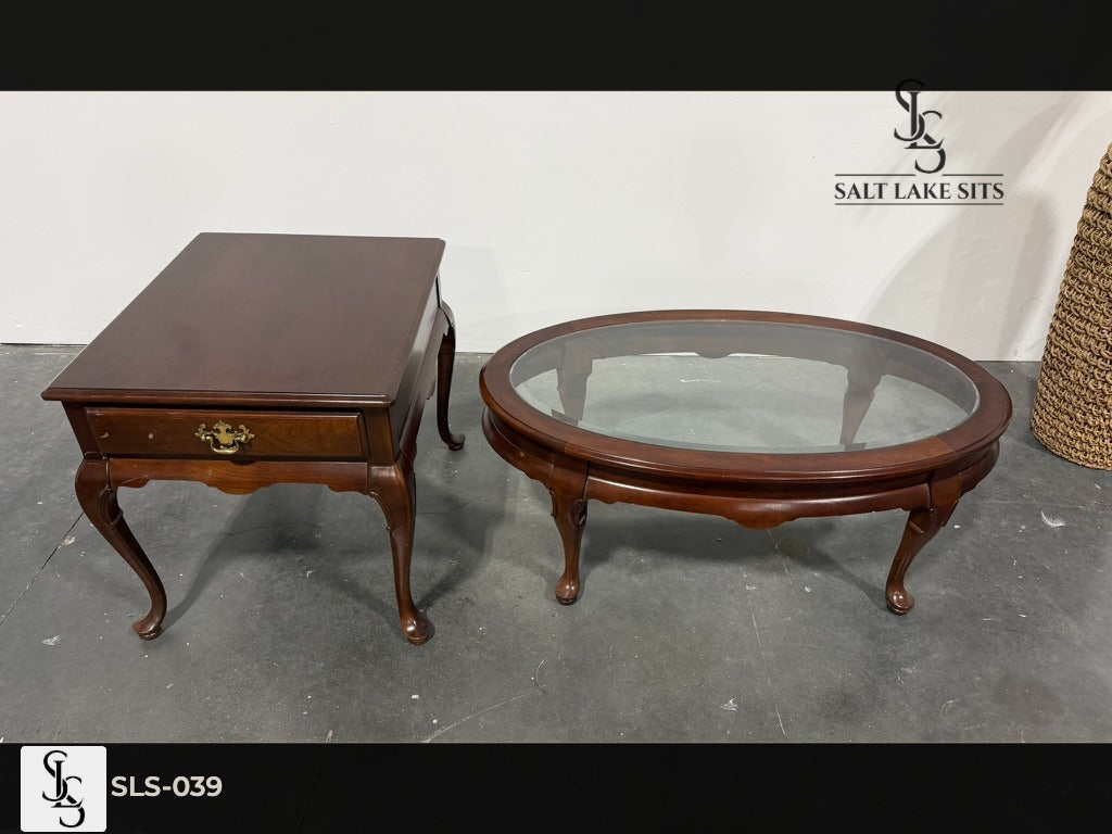 Queen Anne Coffee & End Table Set