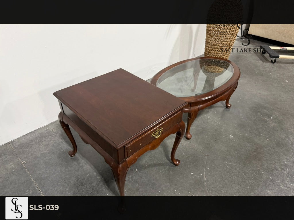 Queen Anne Coffee & End Table Set
