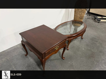 Queen Anne Coffee & End Table Set