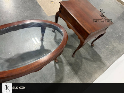 Queen Anne Coffee & End Table Set