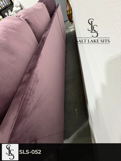 Custom Utah-Built Sectional — Performance Velvet