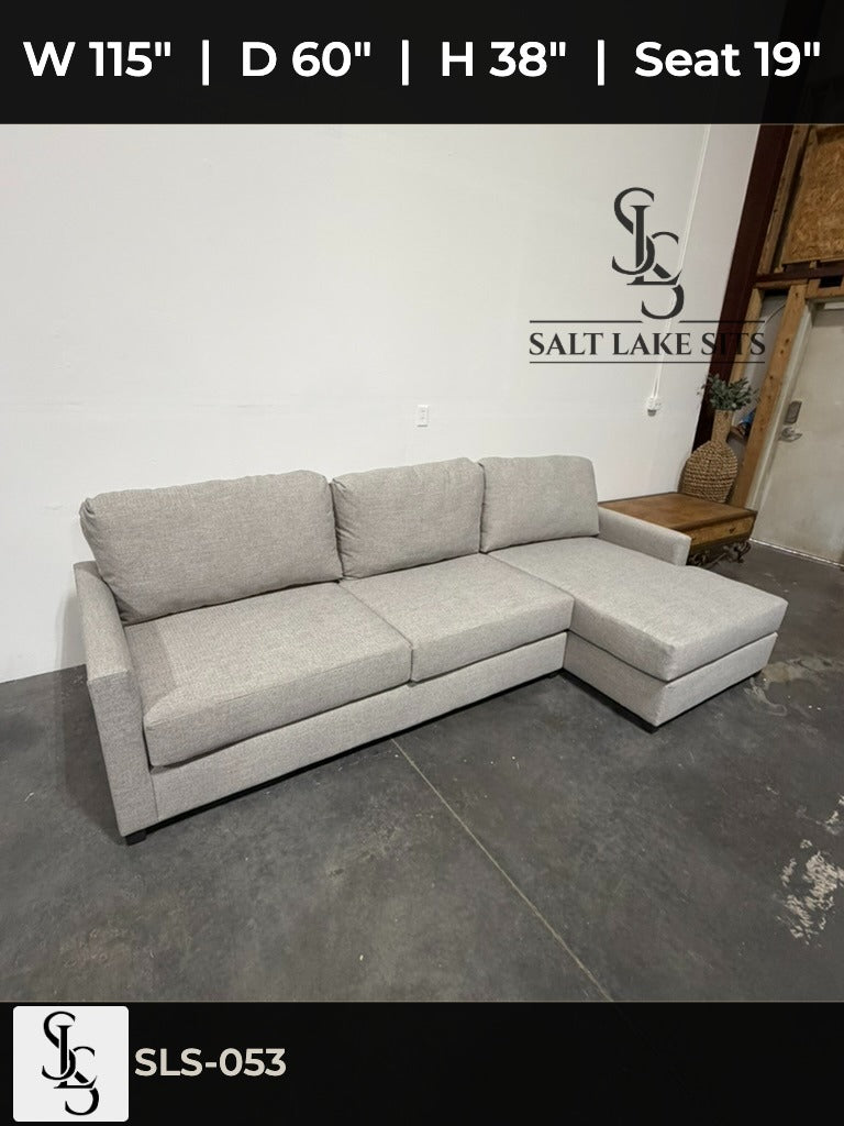 Custom Utah-Built Sectional — Bailey Dove