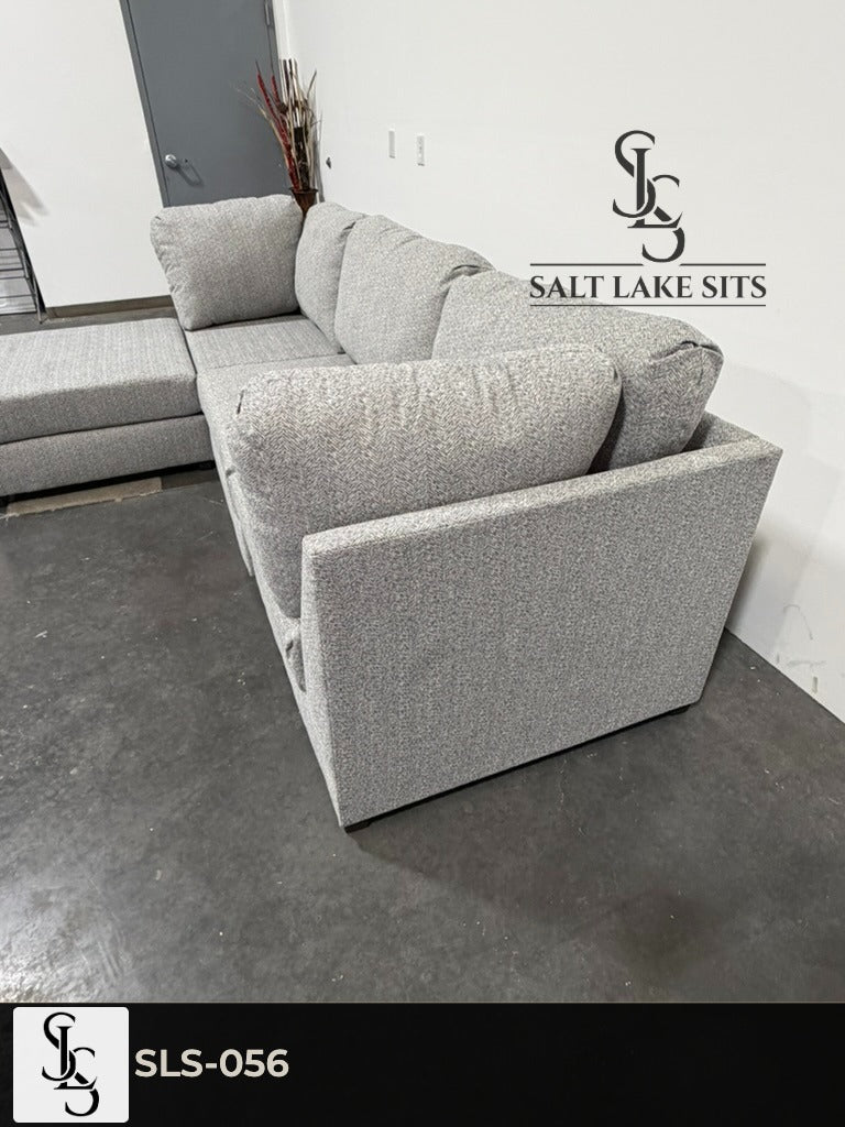 Custom Utah-Built Modular Sectional — Ashfield Graphite