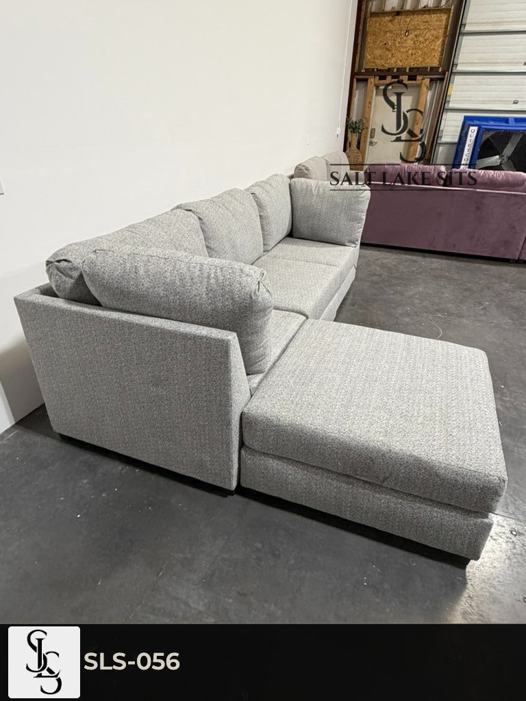 Custom Utah-Built Modular Sectional — Ashfield Graphite