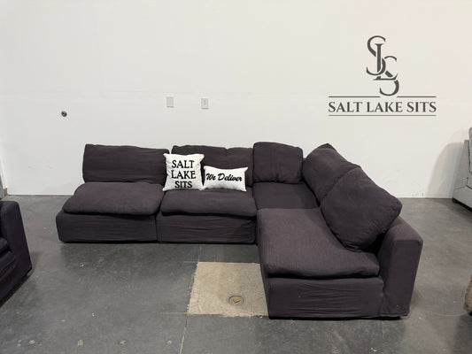 Wallaroo Cloud Sectional — Dark Purple Modular