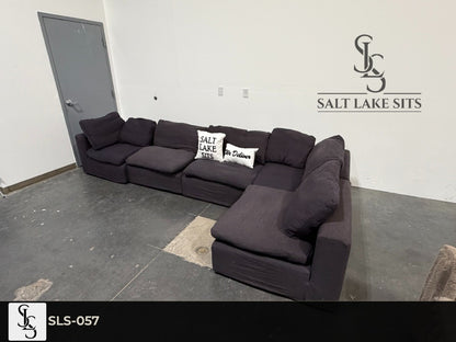 Wallaroo Cloud Sectional — Dark Purple Modular