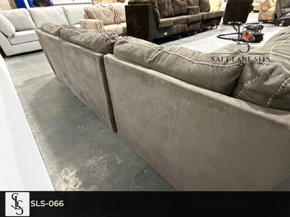Dark Grey L-Shape Sectional