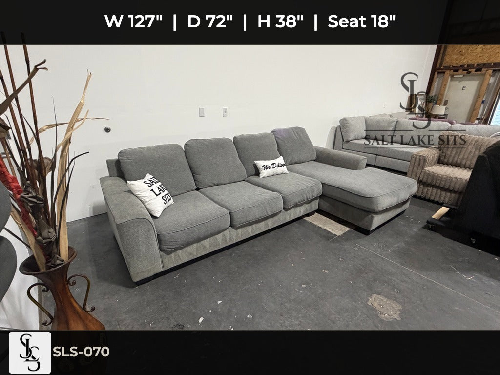 Grey Chaise Sectional