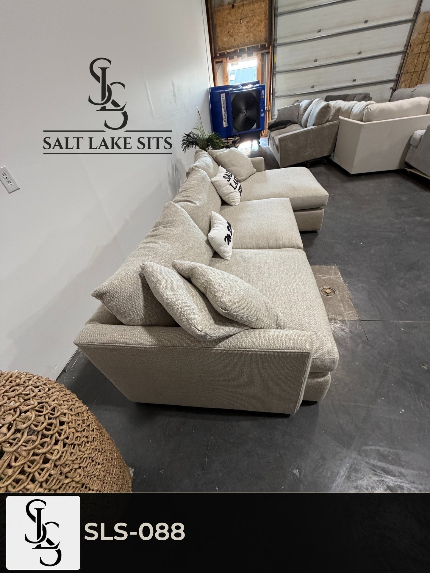 Crate & Barrel Lounge Deep Sectional