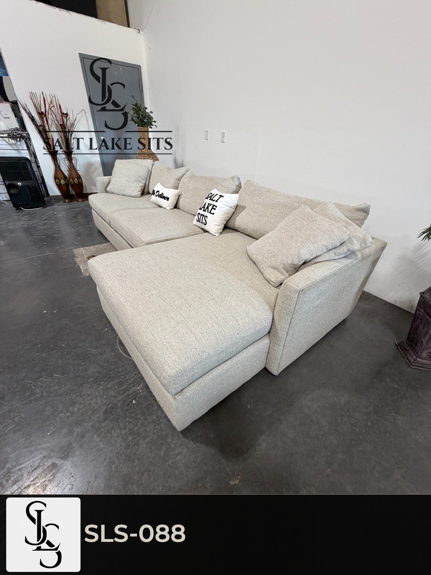 Crate & Barrel Lounge Deep Sectional