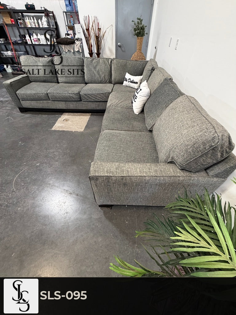Sage Green L-Shape Sectional