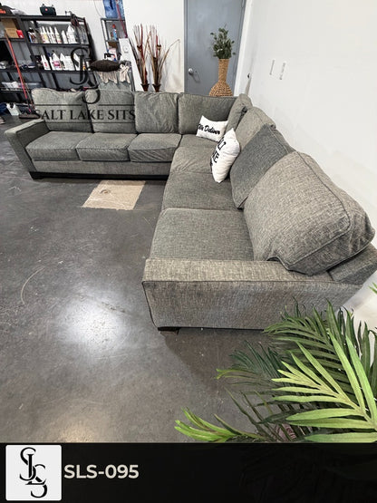Sage Green L-Shape Sectional