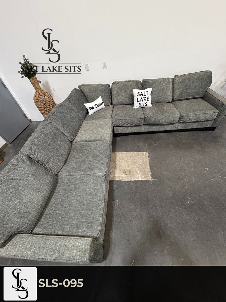 Sage Green L-Shape Sectional