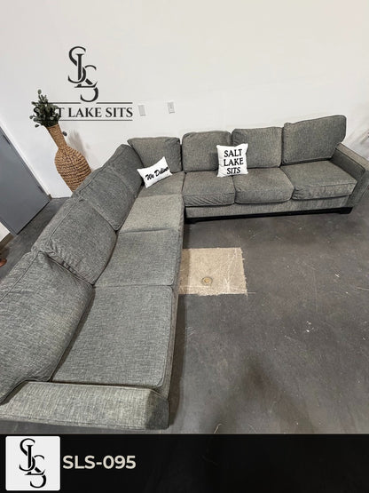 Sage Green L-Shape Sectional
