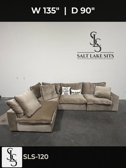 Restoration Hardware Cloud Modular L-Shaped Sectional