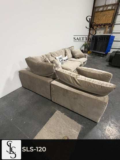 Restoration Hardware Cloud Modular L-Shaped Sectional