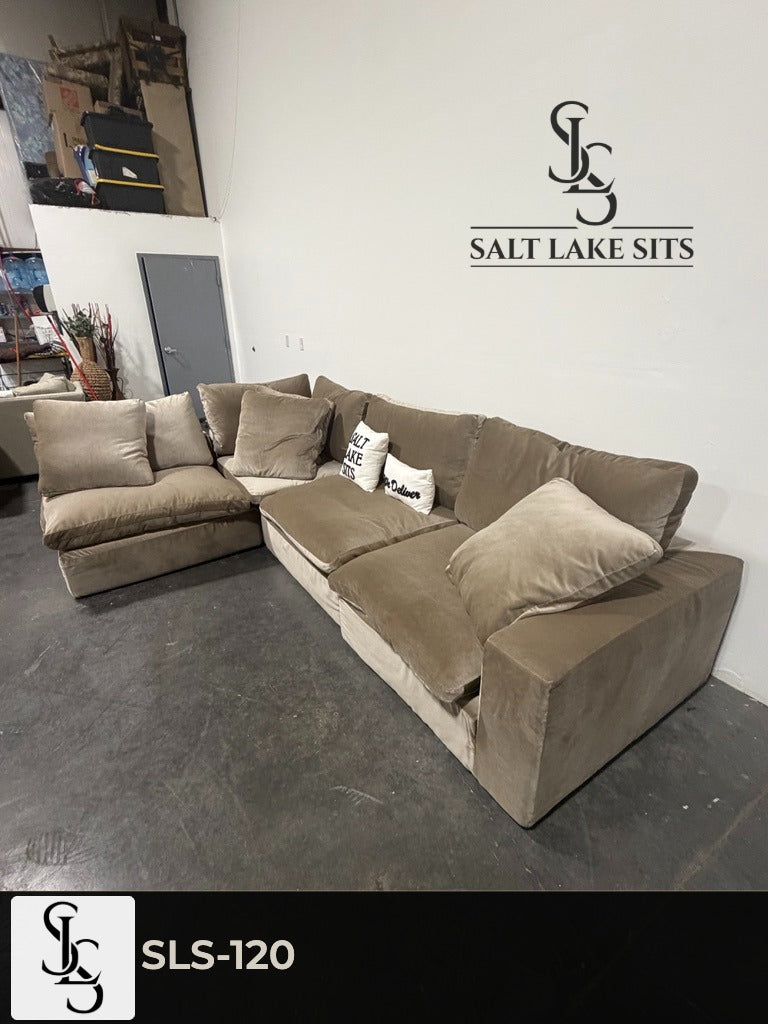 Restoration Hardware Cloud Modular L-Shaped Sectional